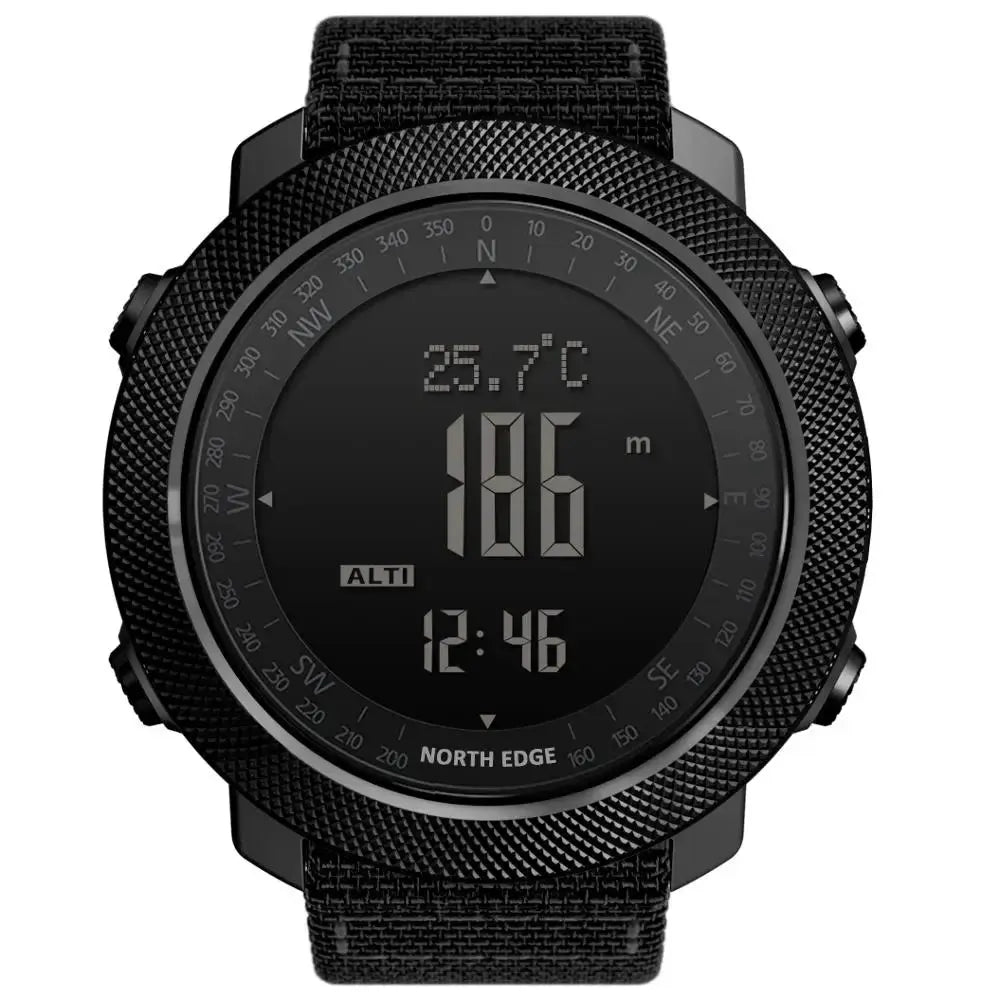 NORTH EDGE APACHE 3 – Ceas Militar Outdoor cu Altimetru, Barometru & Busolă | Rezistent 50M
