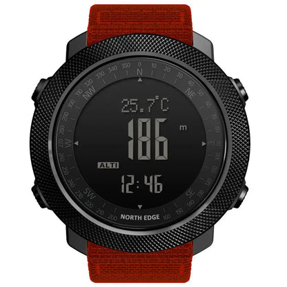 NORTH EDGE APACHE 3 – Ceas Militar Outdoor cu Altimetru, Barometru & Busolă | Rezistent 50M