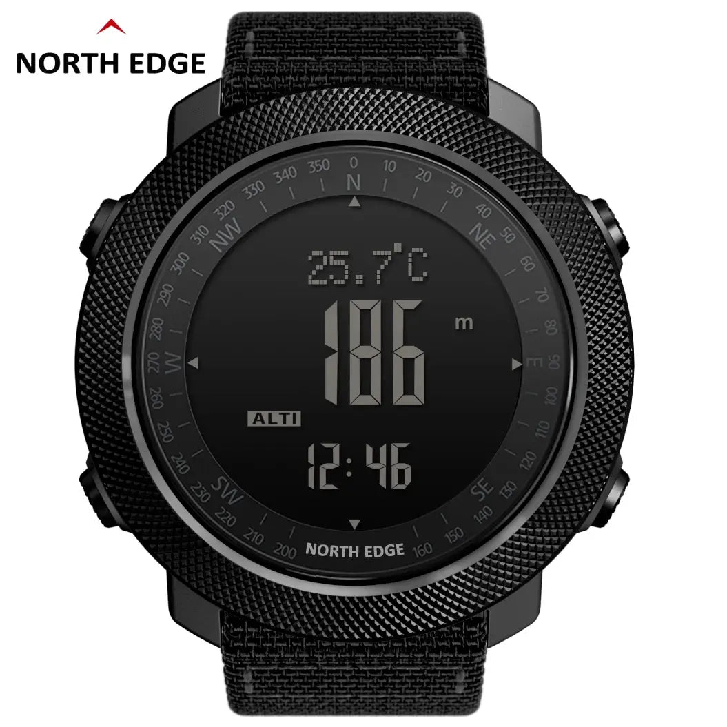 NORTH EDGE APACHE 3 – Ceas Militar Outdoor cu Altimetru, Barometru & Busolă | Rezistent 50M