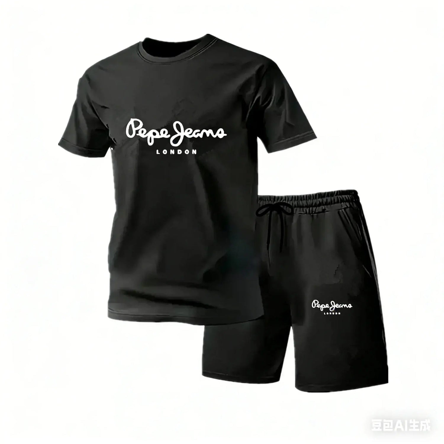 Men’s Summer Sportswear Set T-Shirt And Shorts Quick-Dry