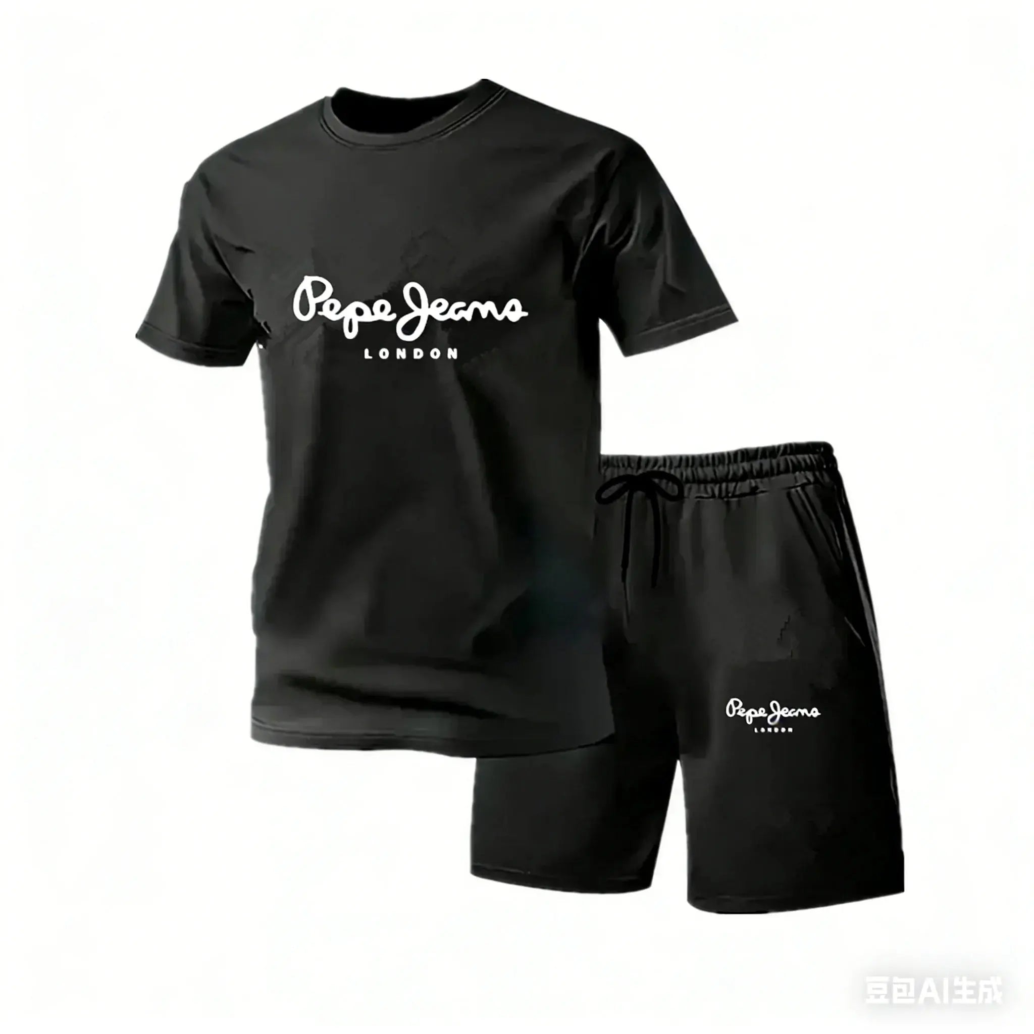 Men’s Summer Sportswear Set T-Shirt And Shorts Quick-Dry