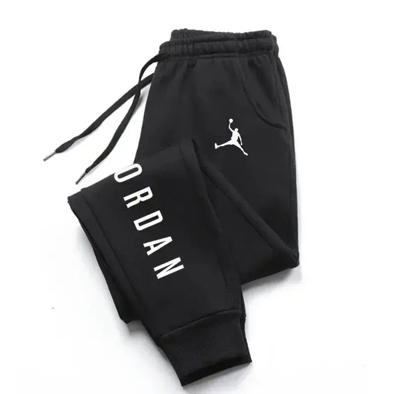 New style printed sport pants suitable for both men and women, luxurious long-distance running pants, casual fitness pants